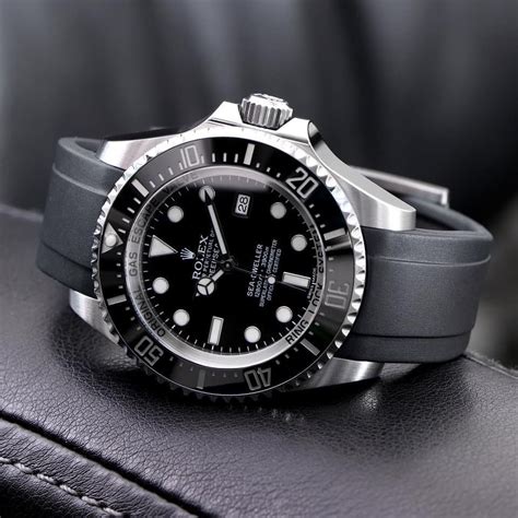 rolex black strap|aftermarket rolex watch bands.